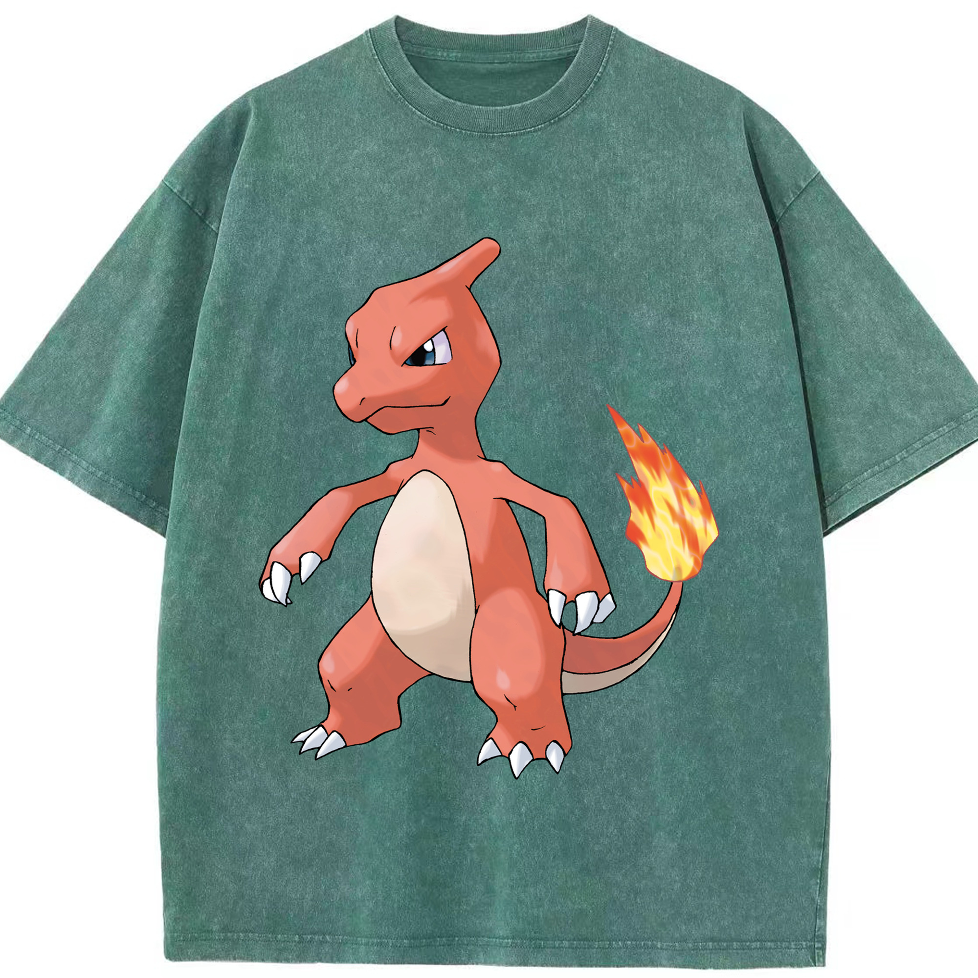 （画像用） ポケットモンスター Pokémon 綿100% ヴィンテージ風 半袖Tシャツ（フロントプリント）